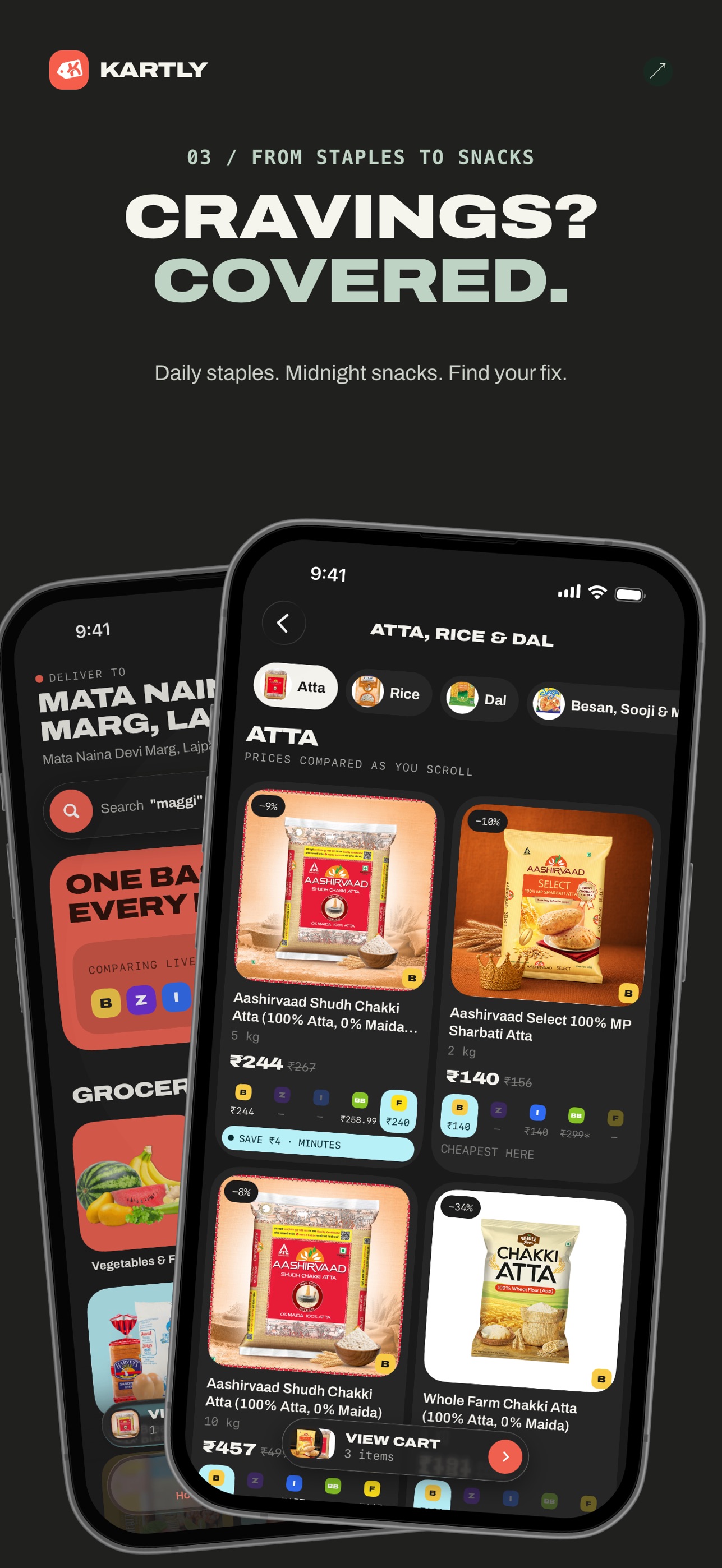 Screenshot 3 of Kartly: Compare Grocery Prices