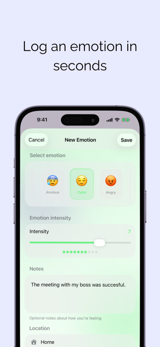 WaldenVibes - Emotion Tracker Screenshot 3 of 7