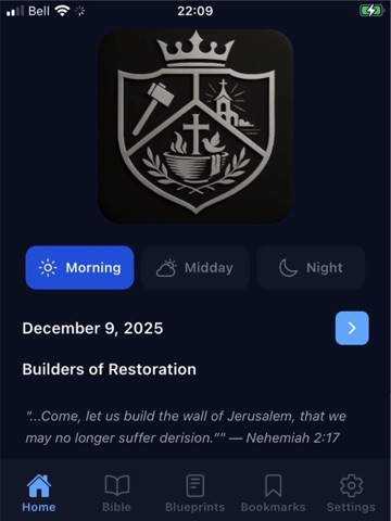 Blue Collar Christian iPad screenshot