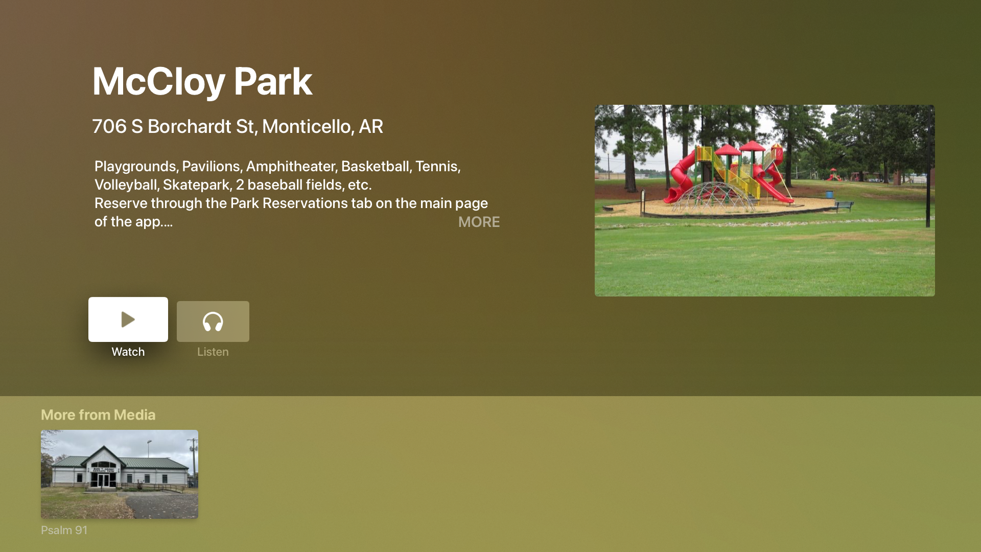 City of Monticello AR