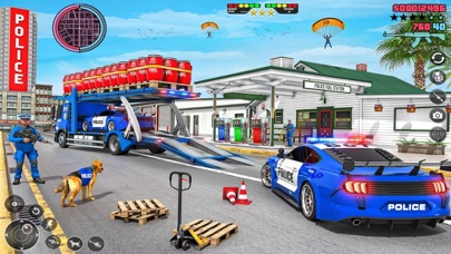 Police Transport Truck Driving Screenshot