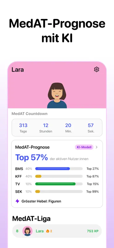 Medaty: MedAT Lernapp screenshot 6 of 8