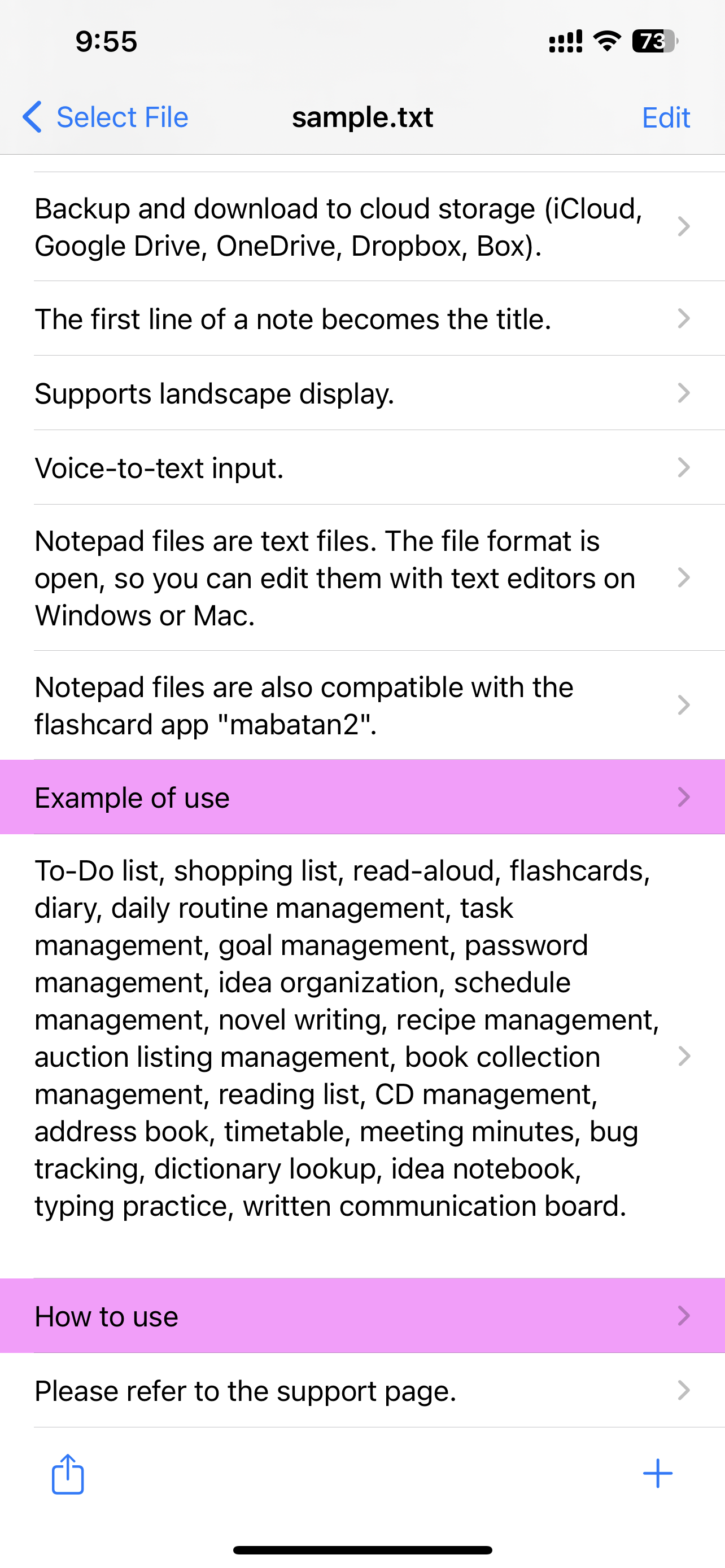 EZ Notepad plus - Symple note
