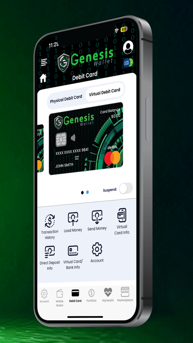 MyGenesis Wallet Screenshot
