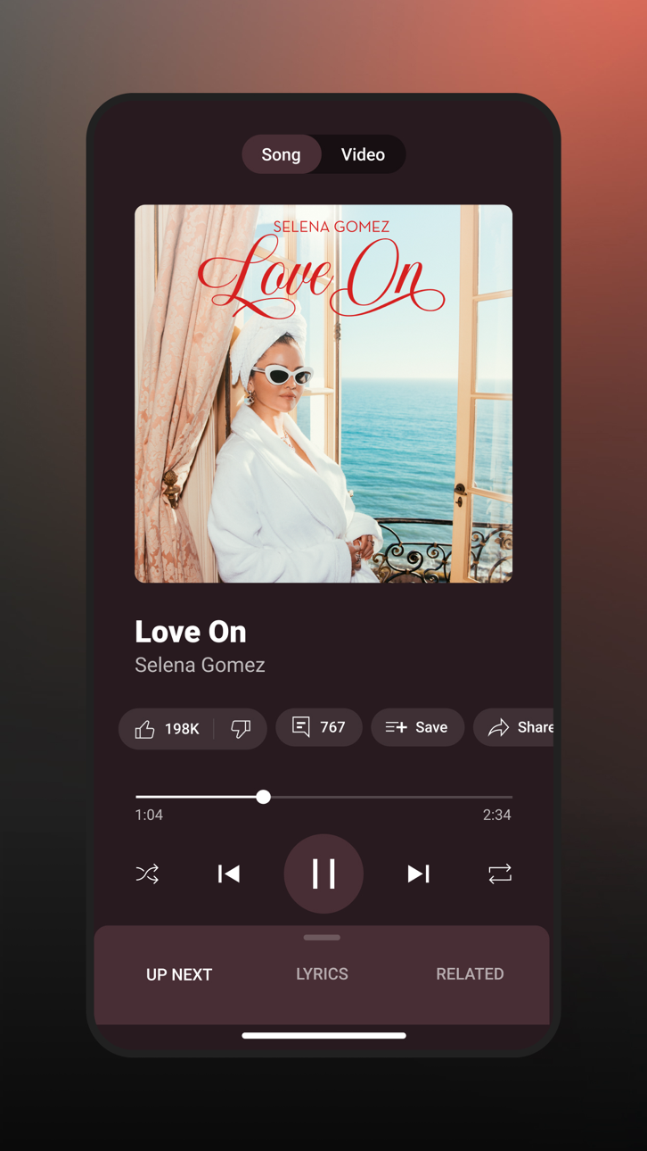 YouTube Music Ultimate screenshot 1 - iOS app interface