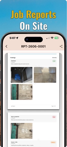 SkySubmit: Invoice Maker iPhone screenshot
