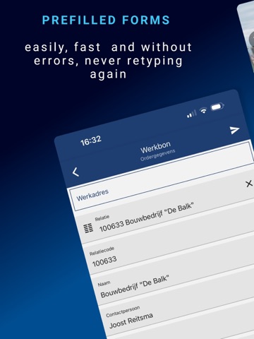 Mobile Forms OmniMove iPad screenshot