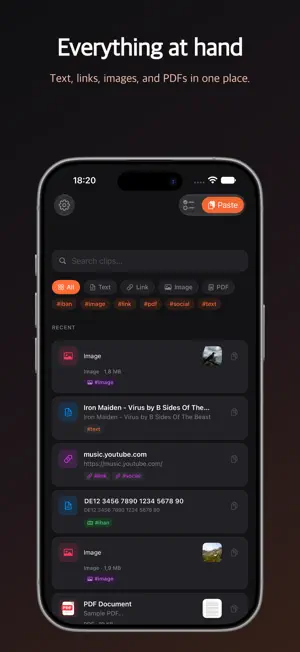 Pasty - Clipboard Manager screenshot 4