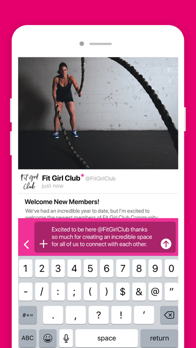 Screenshot #2 pour Fit Girl Club