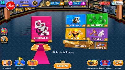 Screenshot #1 pour Batak Zade Games