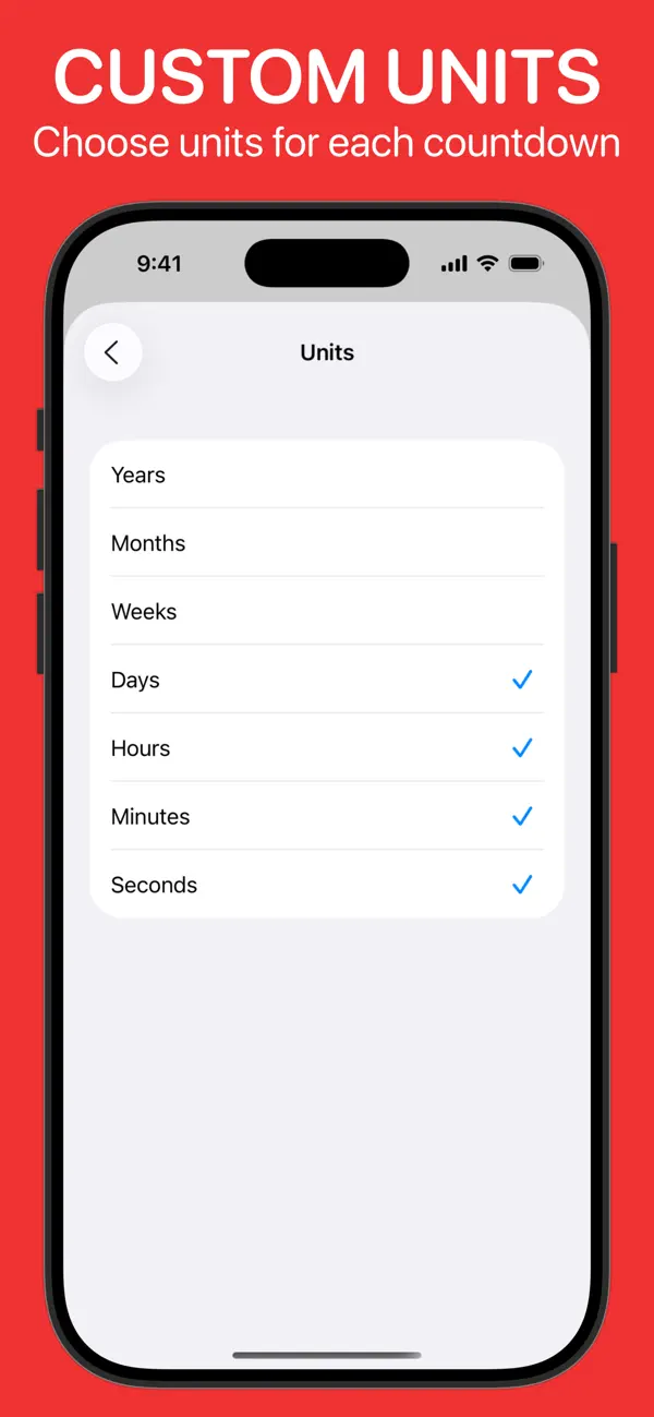 #5. Countdowns - Event Countdown (iOS) De: Shayes Apps LLC