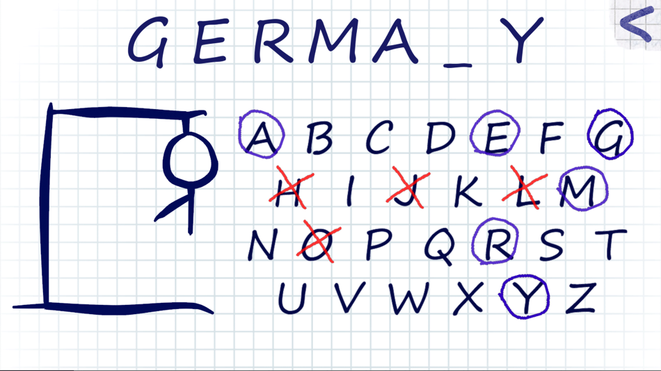 #2. Hangman Plus - new word game (iOS) 由: Denis Ivanov