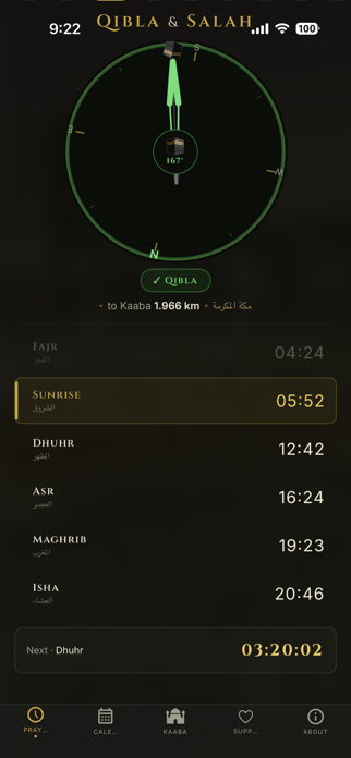 Qibla & Salah Screenshot 3 of 6