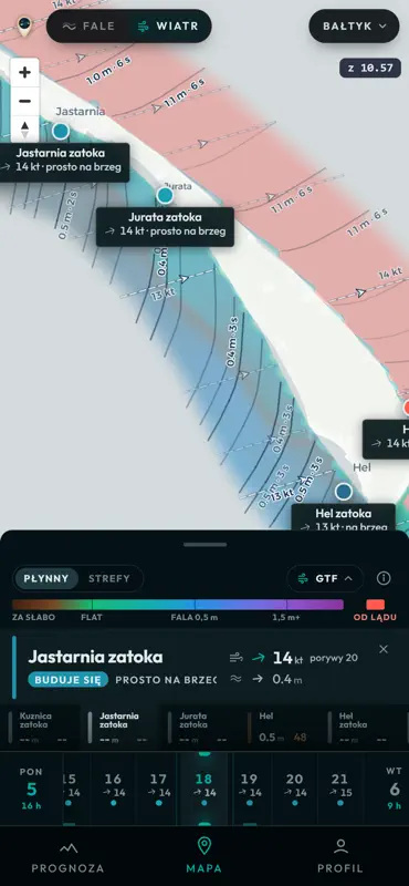Gdzie te fale: surf i kite screenshot 10 of 10
