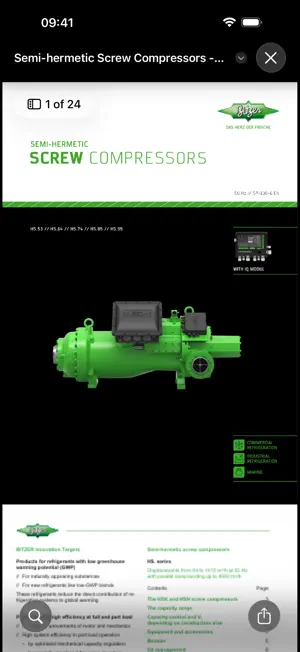 BITZER SPOT APP screenshot 3