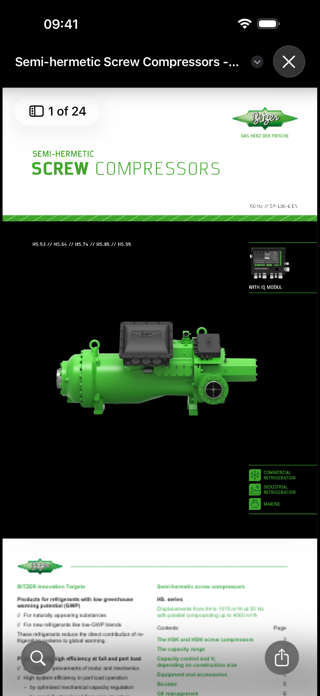BITZER SPOT APP Screenshot 3 of 4