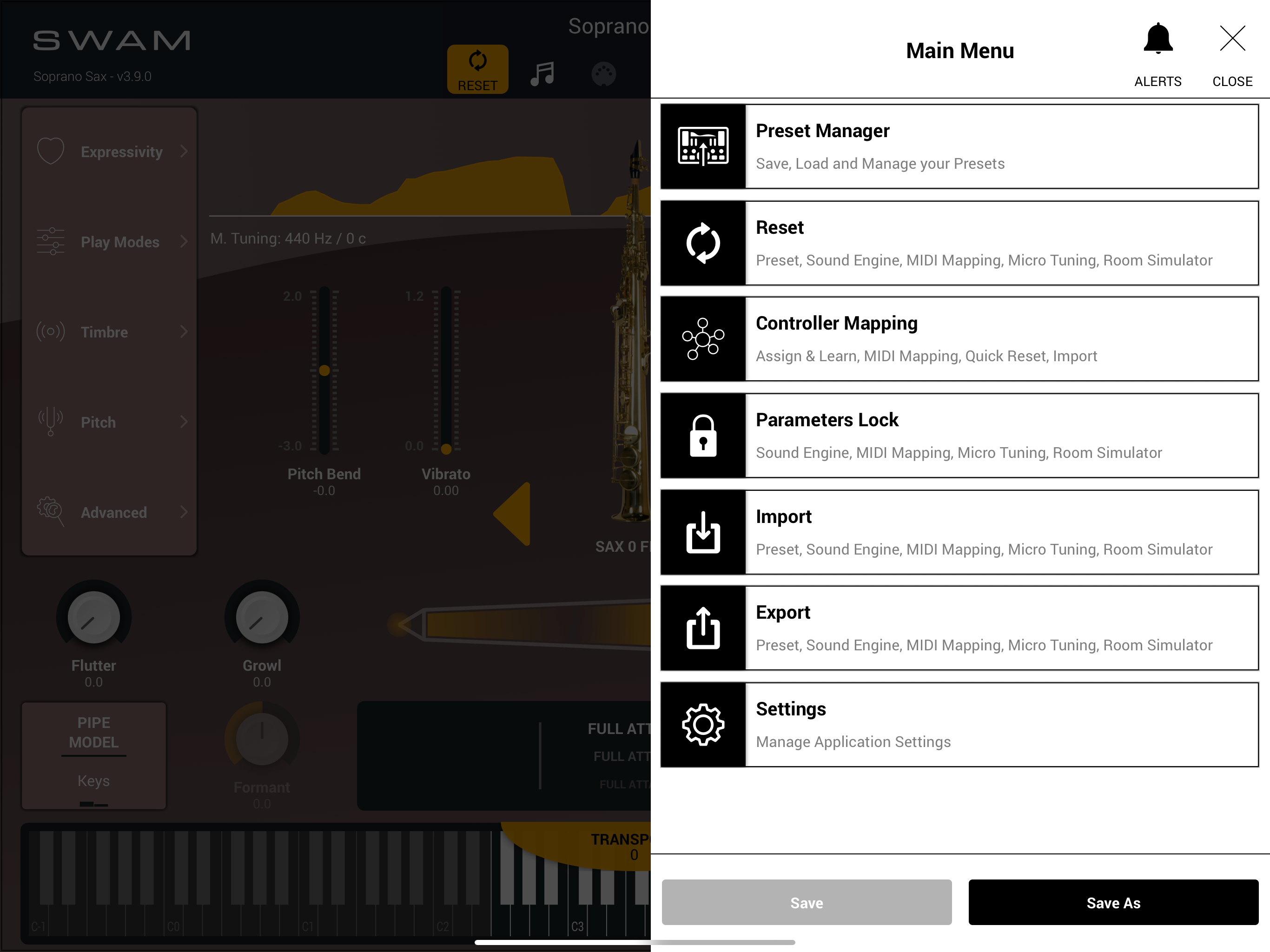 SWAM Soprano Sax