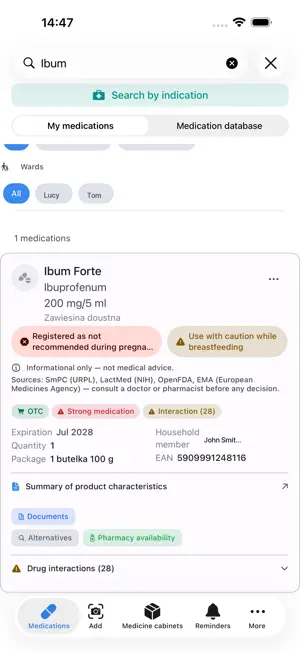 mojApteczka screenshot 1