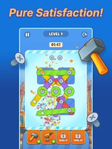 Screw and Bolt Fix Puzzle iPad screenshot