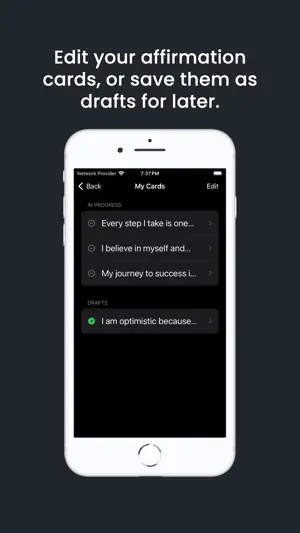 Positive Affırmations - Cards screenshot 4