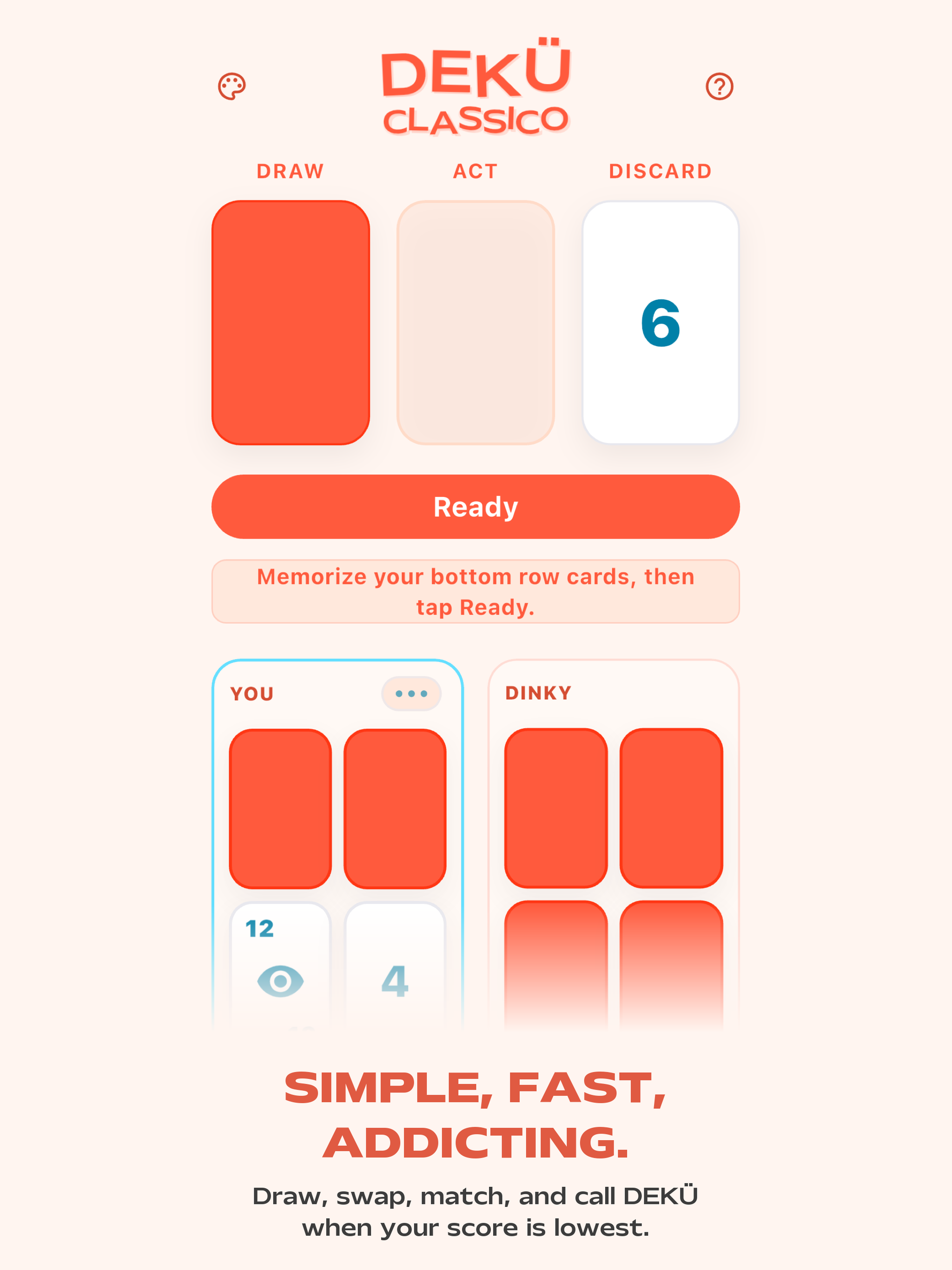 DEKÜ - Cabo & Cambio Card Game screenshot 7