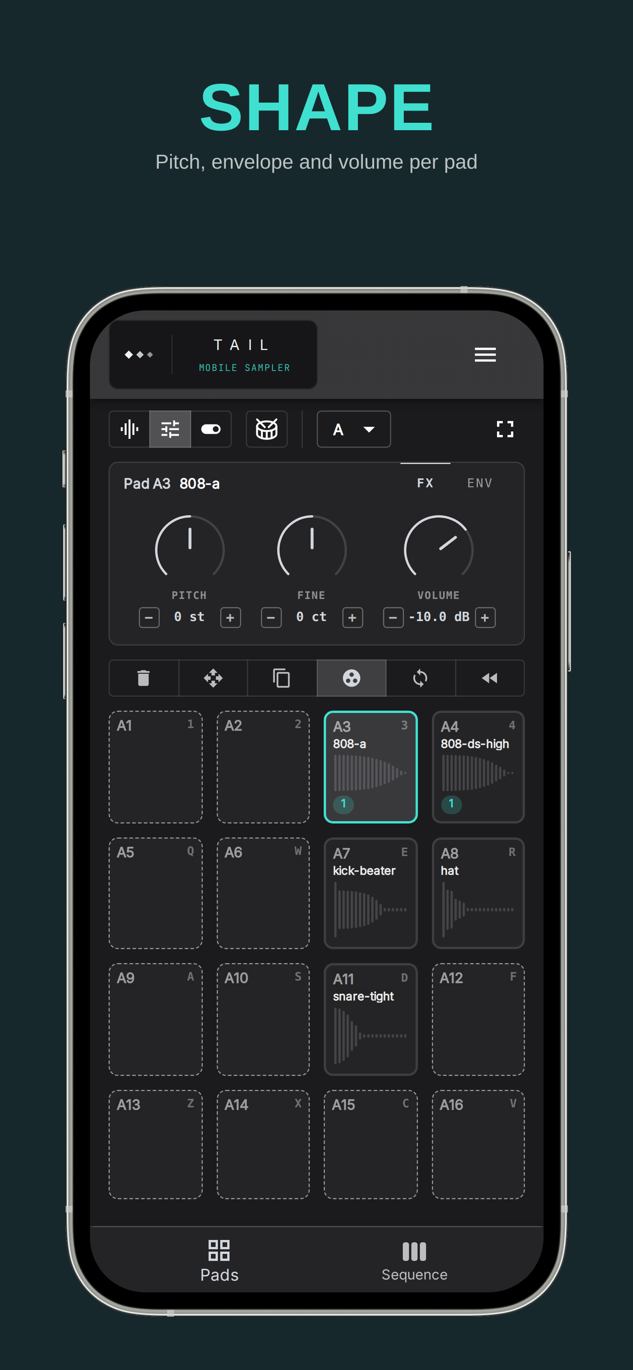 TAIL Sampler: Beat Maker screenshot 3