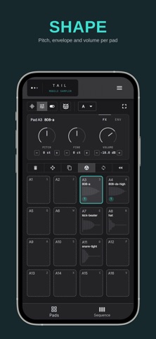 TAIL Sampler: Beat Maker Screenshot 3 of 4
