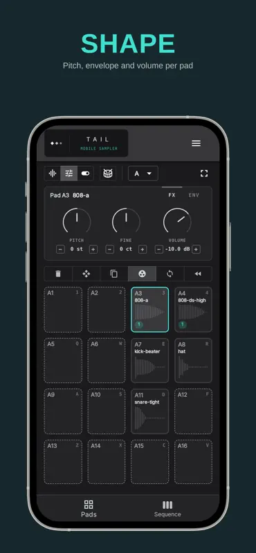 TAIL Sampler: Beat Maker screenshot 3 of 4