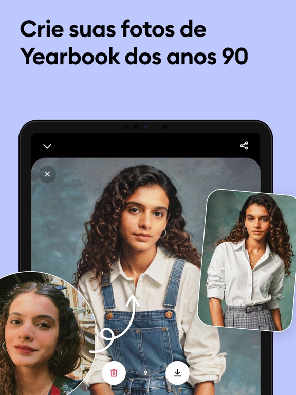 Remini - Realçador de Fotos IA App Store preview screenshot 15