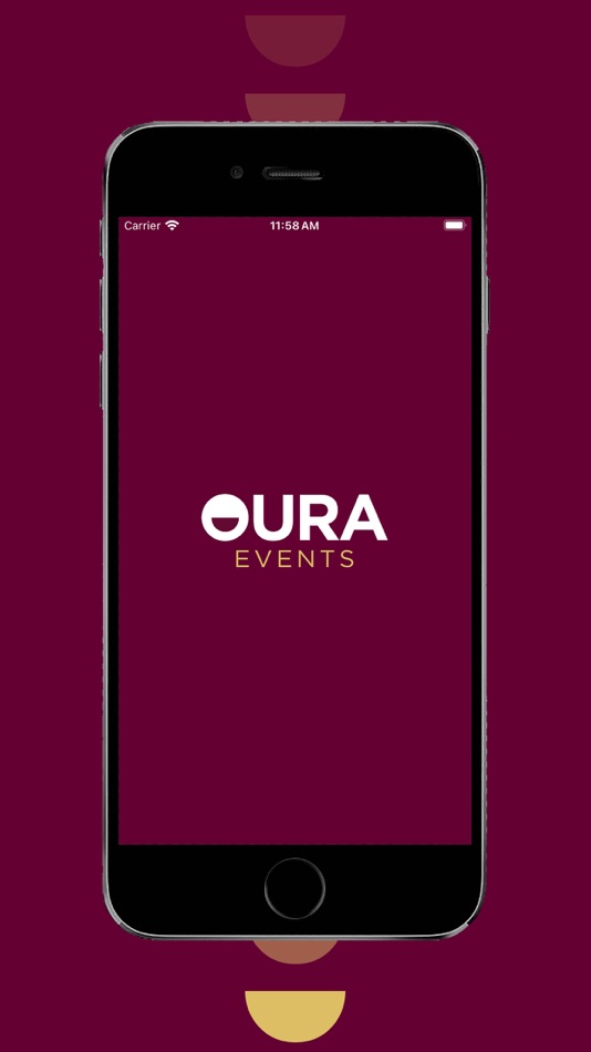 #1. OURA: Events, Grads & More (iOS) بواسطة: OURA Events