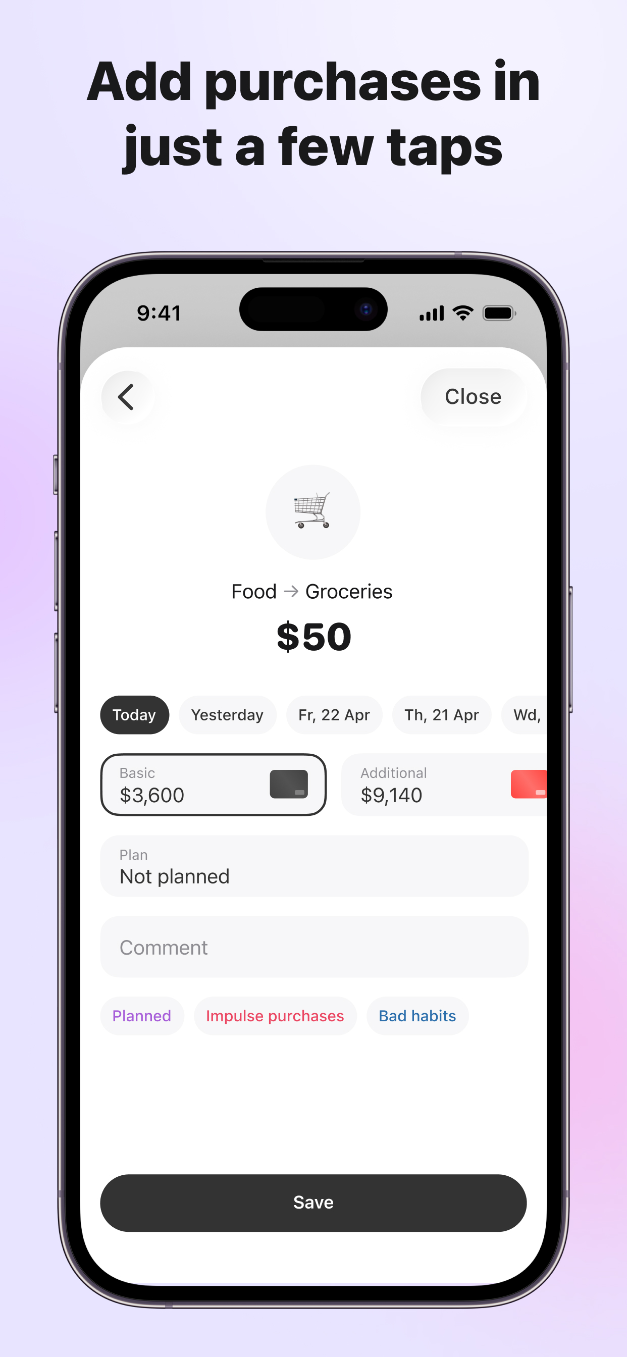 Budget Hound: Expense tracker