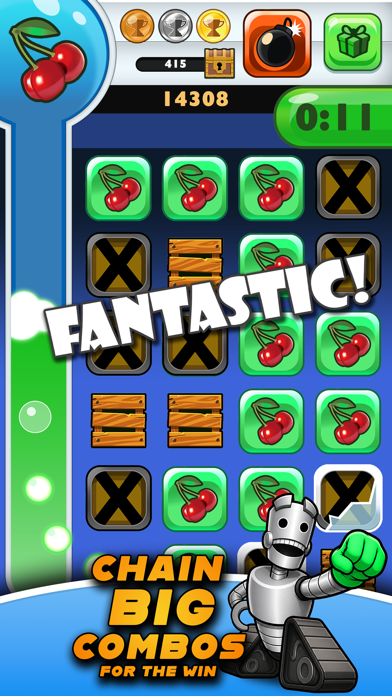 Screenshot #1 pour Space Critters Puzzle Arcade