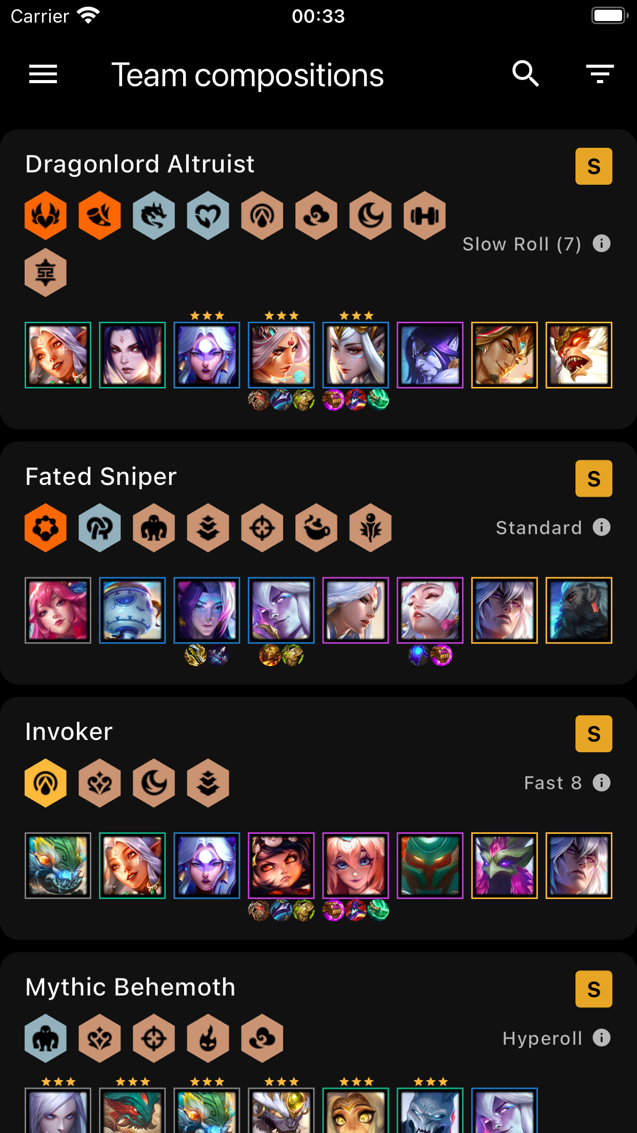 Builds for TFT - LoLChess