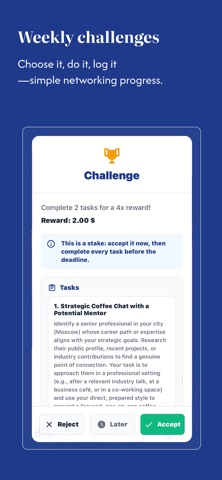 Pathfind - Networking coach screenshot