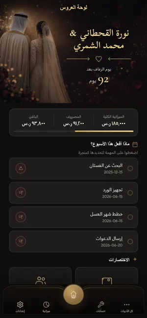 ليلة العمر - تخطيط الزواج screenshot 2