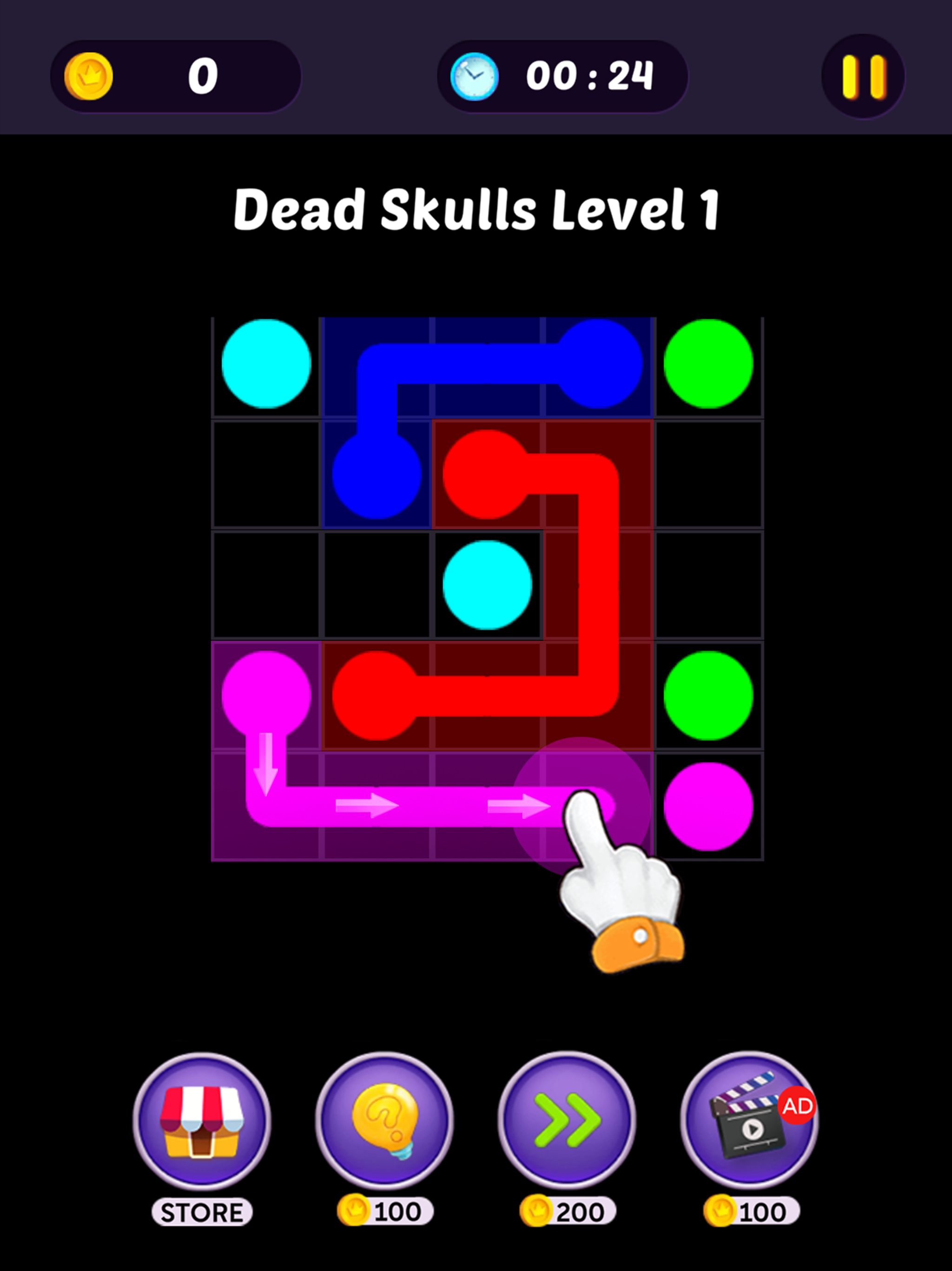 Line Connect - Color Games