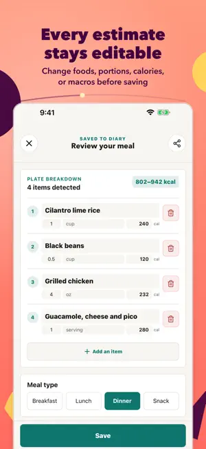 CalorieSnap™: Calorie Balance screenshot 4