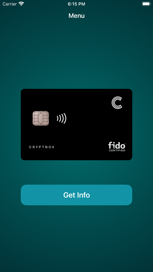 #1. Cryptnox: FIDO2 Card Manager (iOS) By: Cryptnox