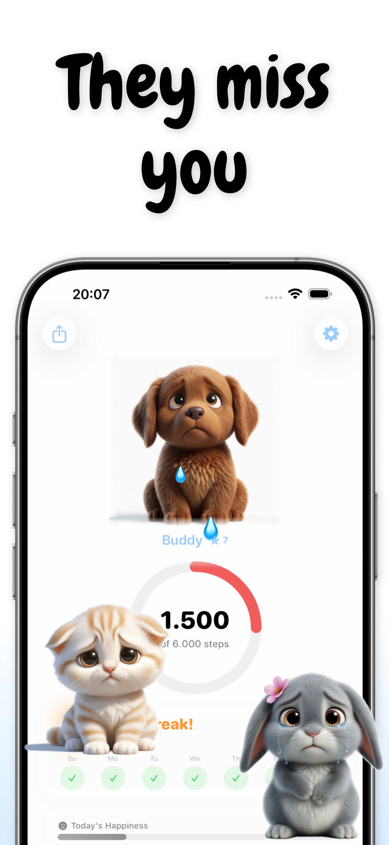 Pawcer - Walk My Digital Pet screenshot 4