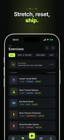 ByteBreak - Developer Wellness Screenshot 5 of 10