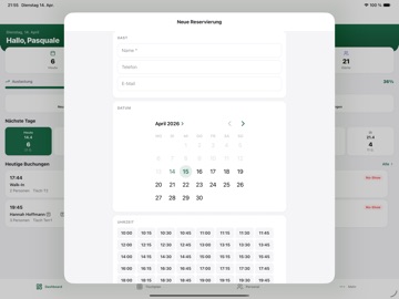 resvo iPad screenshot