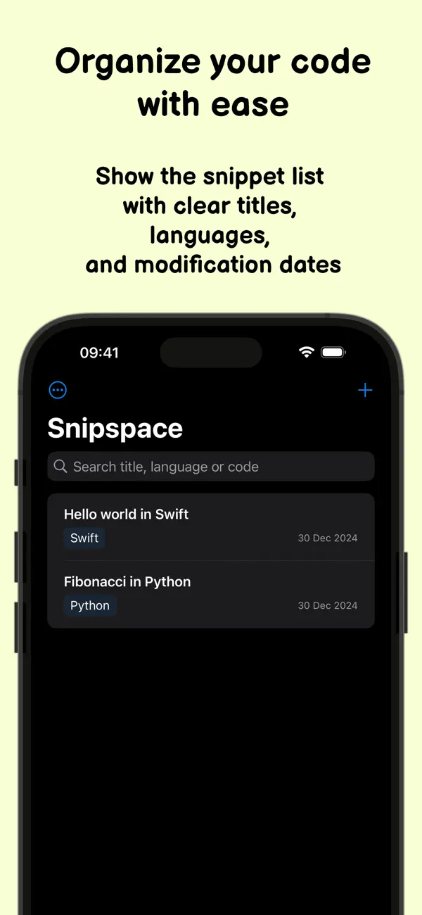 #1. Snipspace (iOS) Podle: Marco Tini