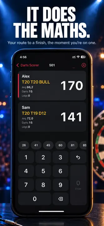 Darts Scorer: Cricket & 501 screenshot 1