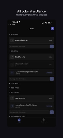 ClawTab screenshot