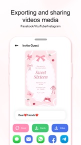 Invitation Maker Greeting Card screenshot