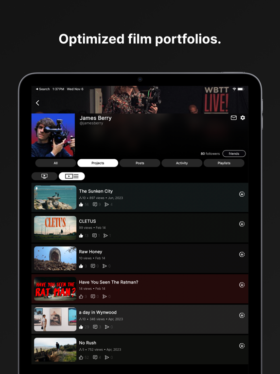 WAVES - Movies, TV & Podcasts iPad screenshot 4 - Entertainment app