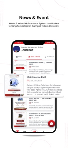 CeLOE LMS Tel-U iPhone screenshot 4