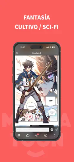 Captura de pantalla de MangaToon: Leer Comic & Mangas en iPhone 3