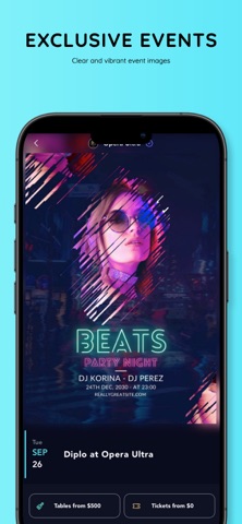 NightUp: Events App screenshot