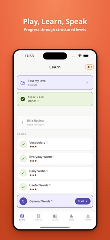 LingGame: Play, Learn, Speak Screenshot 1 of 7